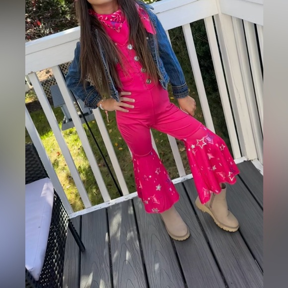 Barbie Pink Western Youth Costume - Picture 3 of 3